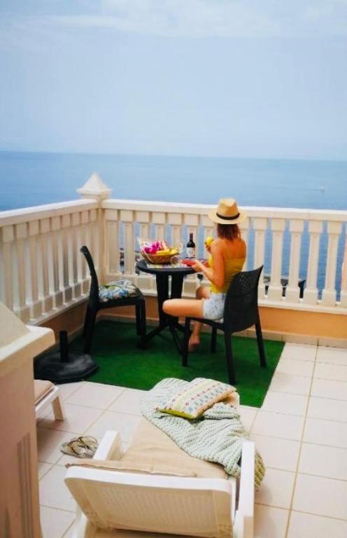 Vivienda Vacacional Sunset Los Gigantes Santiago del Teide Dış mekan fotoğraf